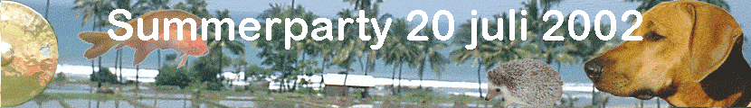 Summerparty 20 juli 2002
